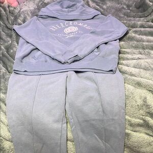 Abercrombie Kids Soft Blue Hoodie